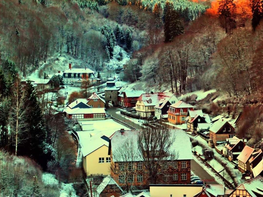 Ferienapartmenthaus Am Rittertor Stolberg i. Harz Eksteriør bilde